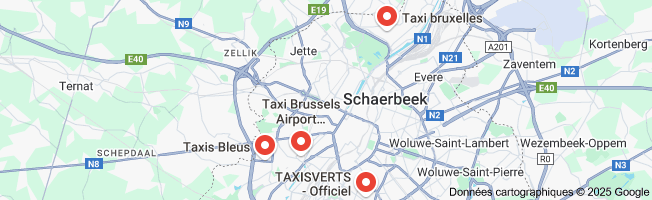 taxi bruxelles vert
