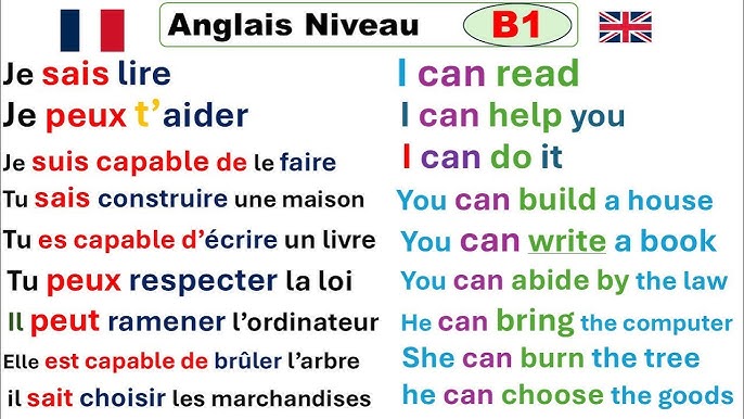 niveau anglais b2