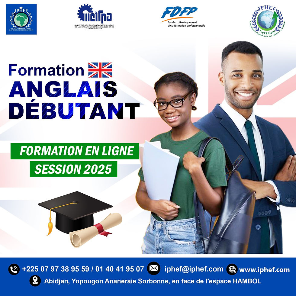 formation anglais