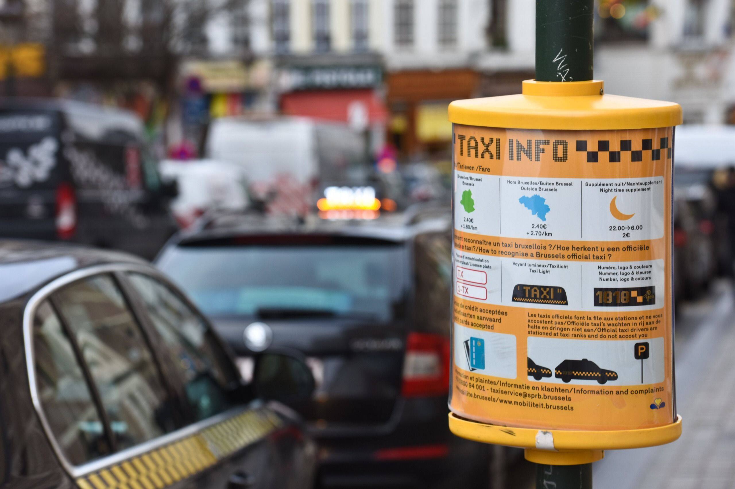taxi numero bruxelles